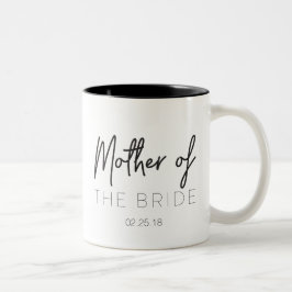 Madre de la taza de la novia