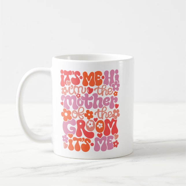 Madre de la taza de regalo de Boda de Groom (Izquierda)