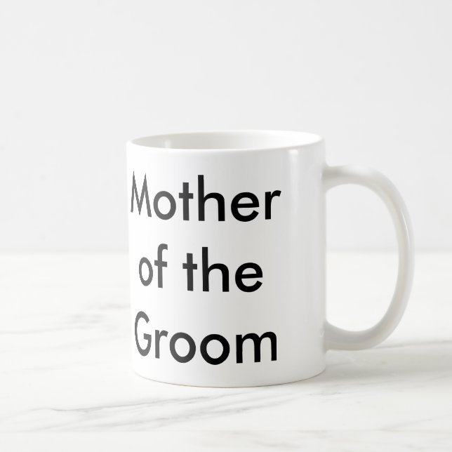 Madre de la taza del novio (Derecha)
