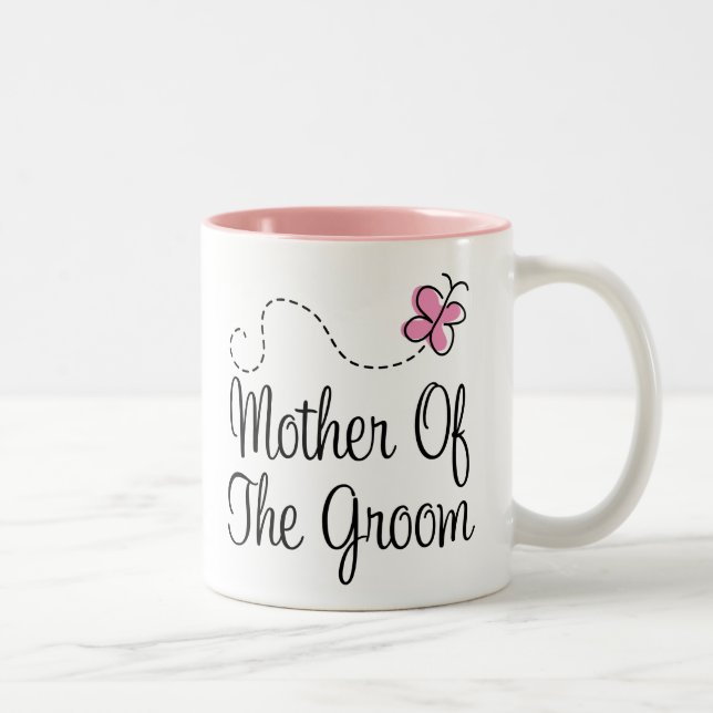 Madre de la taza del regalo de boda del novio (Derecha)