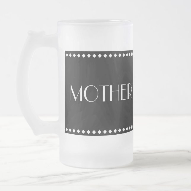 Madre de la taza helada novio (Izquierda)