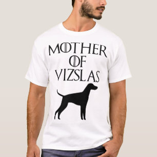 madre de las camisetas del perro de los vizslas