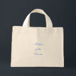 Madre de los Groom - bolsa<br><div class="desc">Se puede cambiar el estilo y el color de la bolsa, así como el color y el estilo de las letras.</div>
