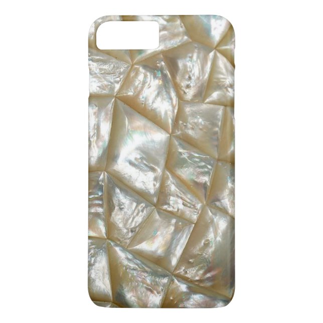 Madre de Pearl Design iPhone 7 Funda (Reverso)