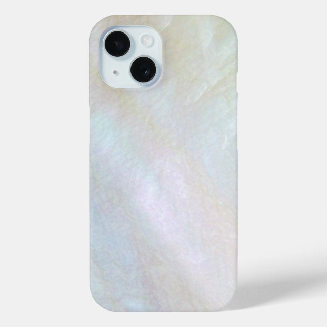 Madre de Pearl Shell Girly Elegant Funda para iPho (Reverso )