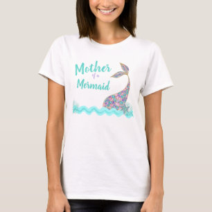 Madre de una sirena, camisetas sin mangas de la