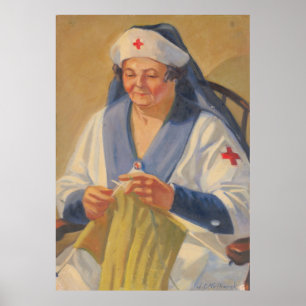 Madre del artista - Impresión de Kulhanek 1942