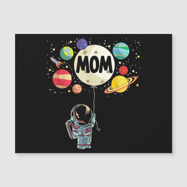 Madre del astronauta espacial Birthday (Anverso)