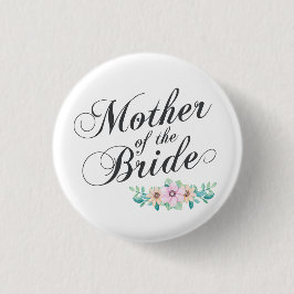Madre del Boda de la novia| Botón Pin