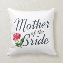 Madre del Boda de la novia| Cojín decorativo