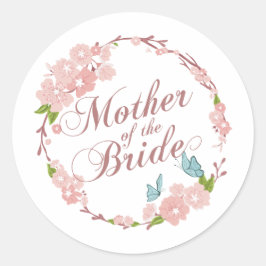 Madre del Boda de la novia | Sello Pegatina