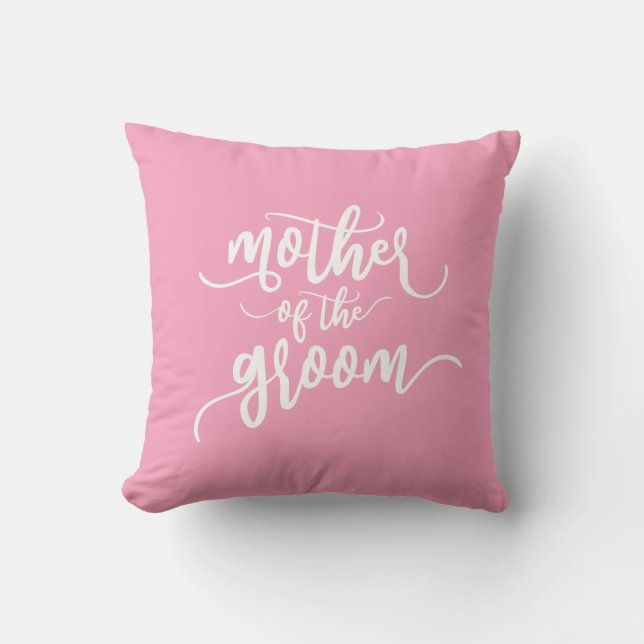 Madre del Boda Groom | COJÍN DECORATIVO (Anverso)