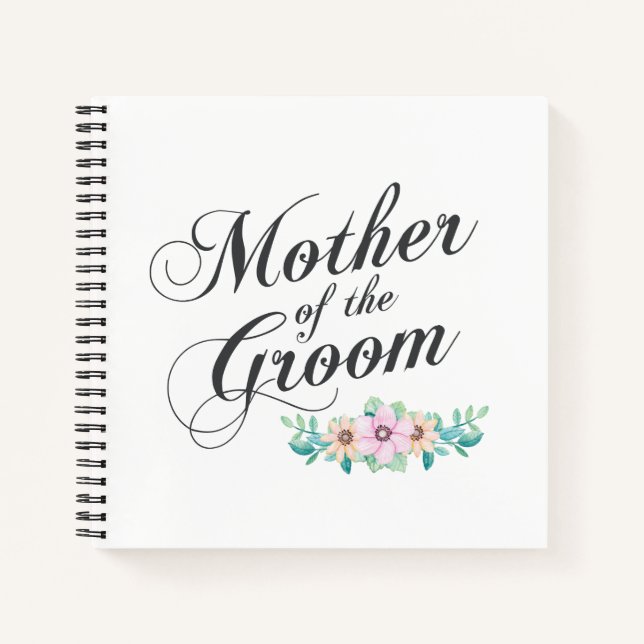 Madre del Boda Groom | Libro de visitas (Anverso)