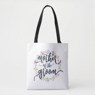 Madre del bolso de la novia Caligrafía Bolsa de