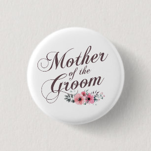 Madre del botón elegante del Pin de la boda el