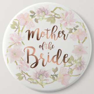Madre del botón floral de la novia