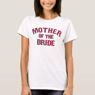 Madre del equipo de novias Est. Camiseta PERSONALI