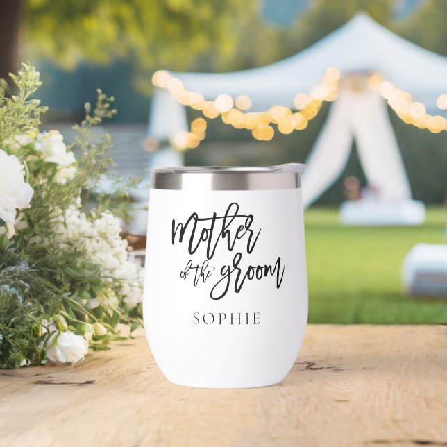 Madre del nombre del regalo de la abuela caligrafí (Boda)