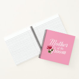 Madre del Novio Boda Caligrafía | Cuaderno