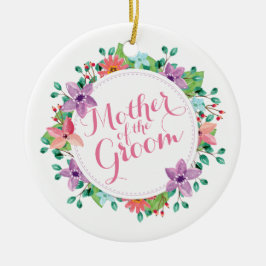Madre del novio que casa el ornamento del |
