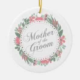 Madre del novio que casa el ornamento del |