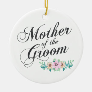 Madre del novio que casa el ornamento del  