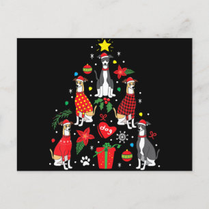 Madre del perro del árbol de ornamentos de Navidad