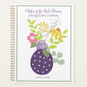 Madre del planificador de las flores de novia