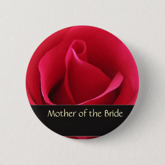 Madre del rosa rojo del botón de la novia