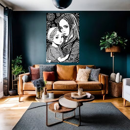 Madre e hija | Arte IA