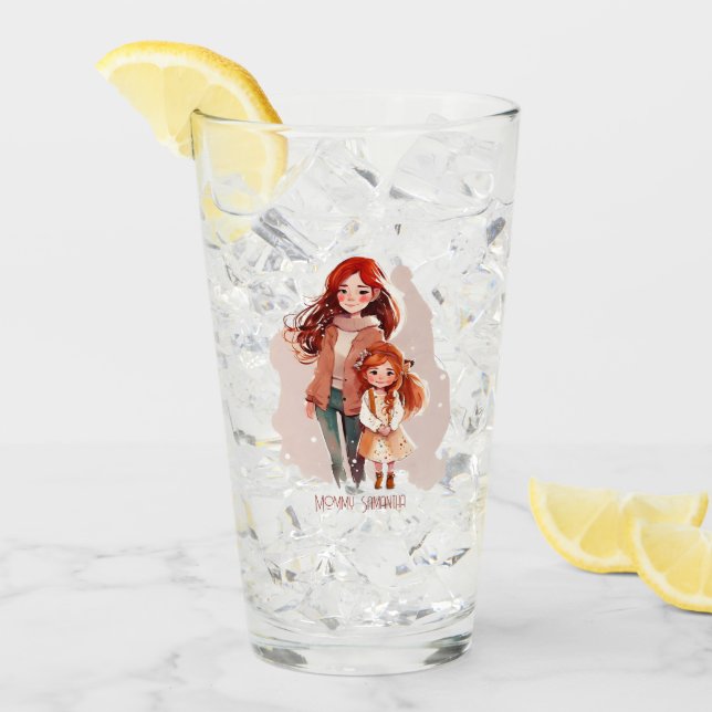 Madre e hija elegidas y personalizadas (Anverso (hielo))