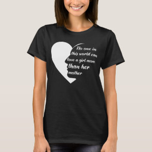 Madre e hija Inspiradora cita una camiseta