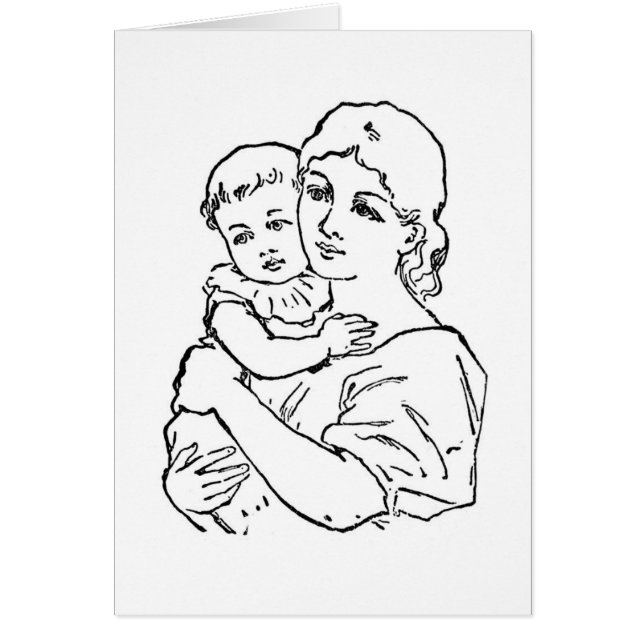 Madre e hijo (Frente)