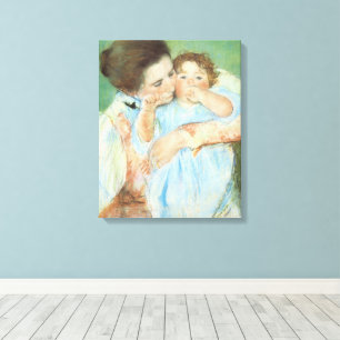 Madre e hijo de Mary Cassatt, Arte fino vintage