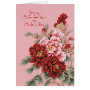 Madre en Día de la Madre de Derecho Peonies