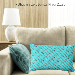 Madre, en una palabra almohada lumbar
