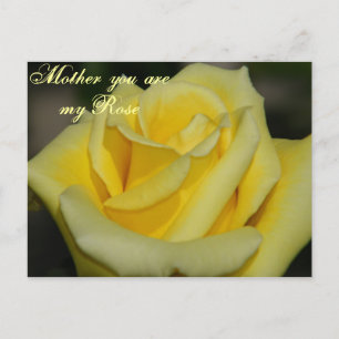 Madre, eres mi Rosa/cualquier ocasión_ postal