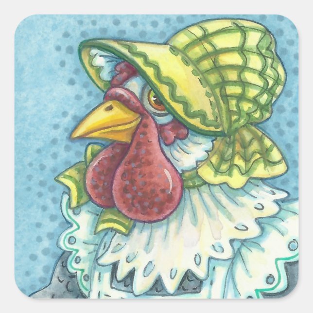 Madre Hen, Plaza de los PEGATINAS de las AGRICHAS  (Anverso)