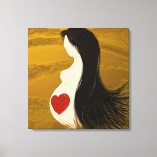 Madre, lienzo envuelto