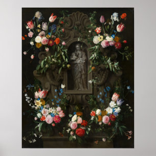 Madre María con el Niño Jesús Arte Sagrado