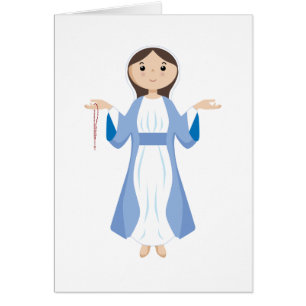 Madre Maria con el rosario