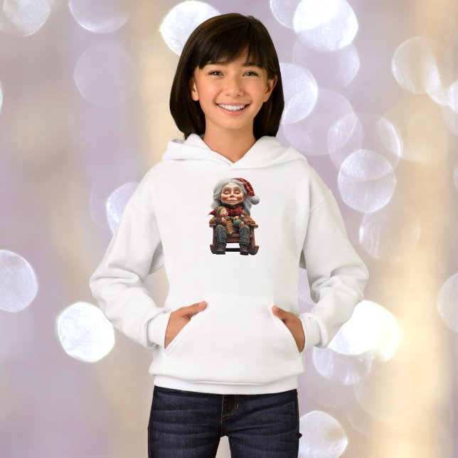 Madre Navidad II Chica Hoodie (Subido por el creador)
