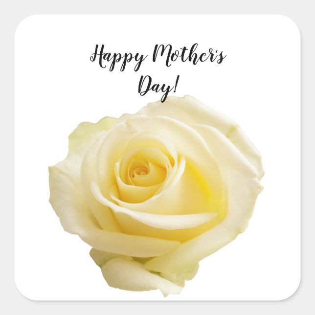 Madre pegatina cuadrada (Anverso)