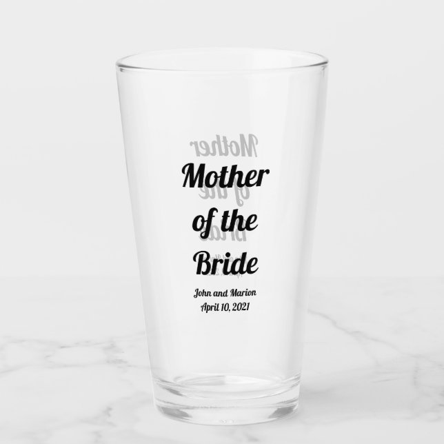 Madre personalizada de la novia (Anverso)