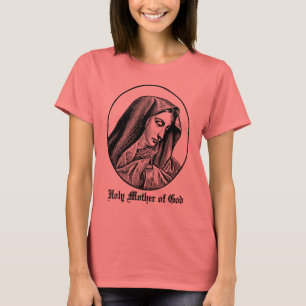 Madre santa de la camiseta del personalizado de