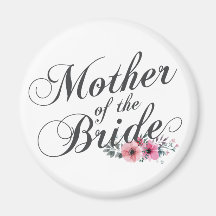 Madre simple del Boda de la novia | Imán