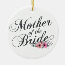 Madre simple del Boda de la novia | Ornamento