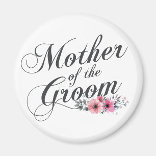 Madre simple del Boda del novio  Imán