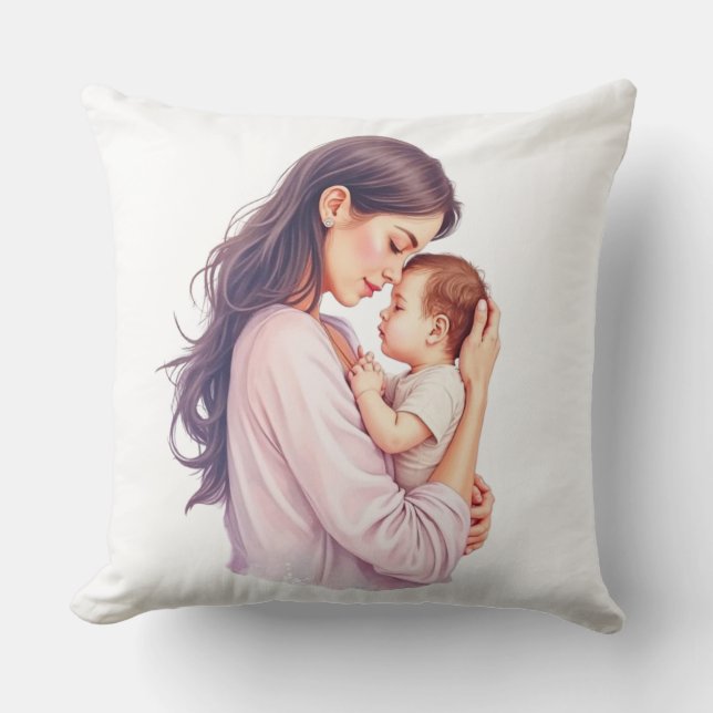 Madre suave y amor para los bebés almohada - Acoge (Anverso)