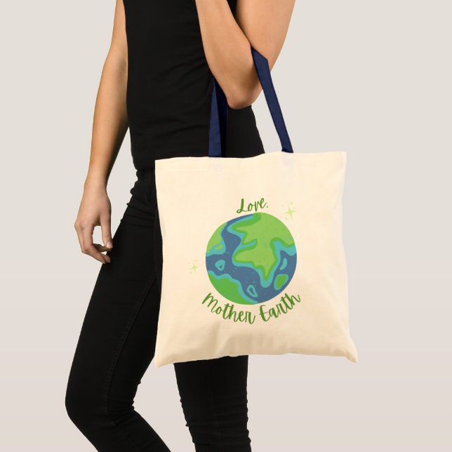 "Madre Tierra Amor" Bolsa Tote (Anverso (producto))